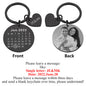 Stainless Steel Mirror DIY Pendant Outer Hole Round Card Keychain