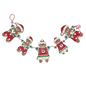 Clay Dough Gingerbread Figurine Garland
