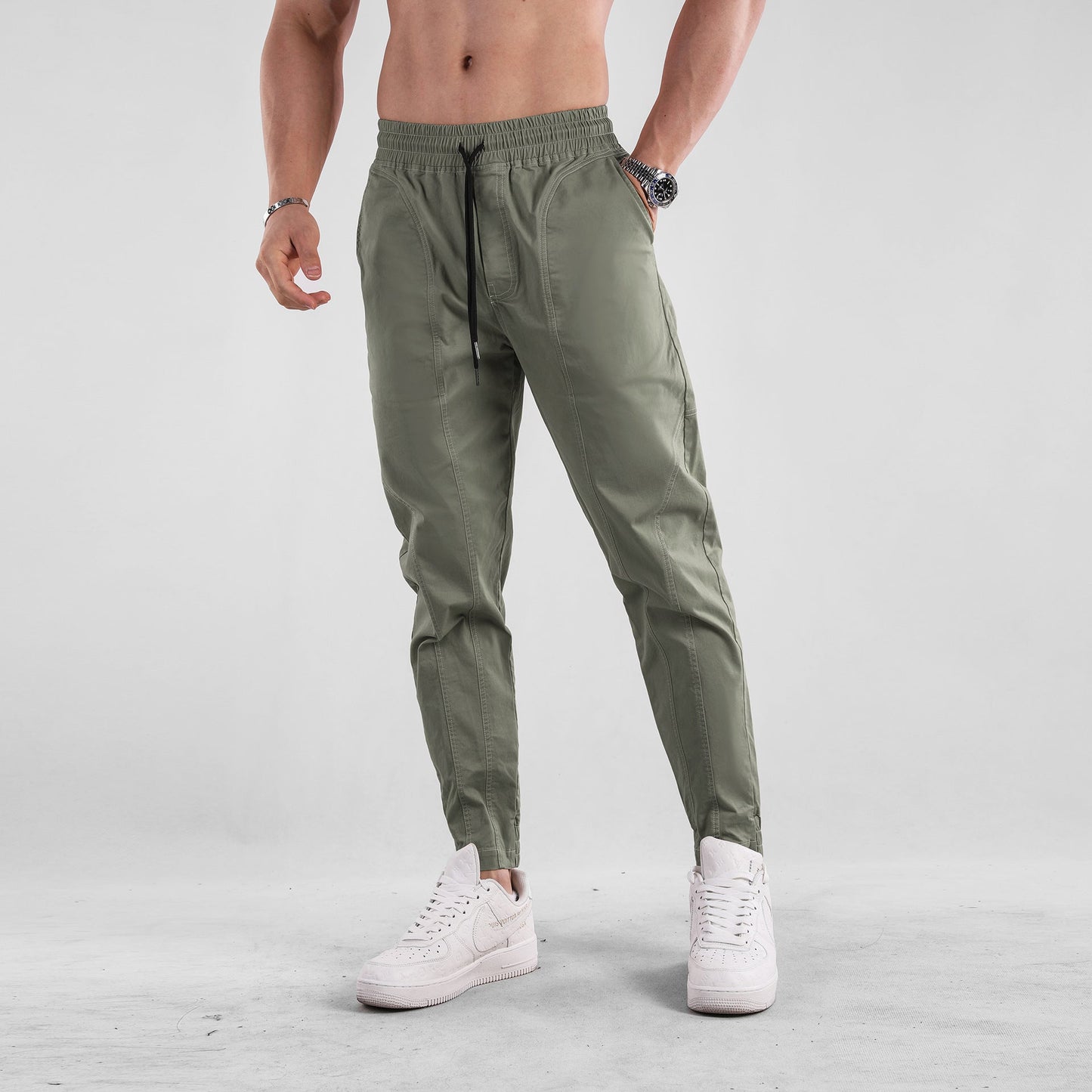 Sports-style Outdoor Thin Breathable Jogger Pants