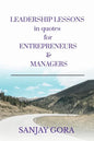 Leadership Lessons in Quotes for Entrepreneurs & Managers - Paperback