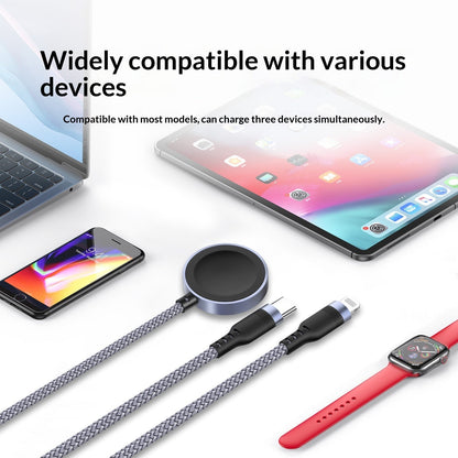 Magnetic Wireless Charging Watch Charger Type Car Data Cable