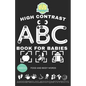 High Contrast Book For Babies: Abc Books For Kids Ages 0-3 - Paperback