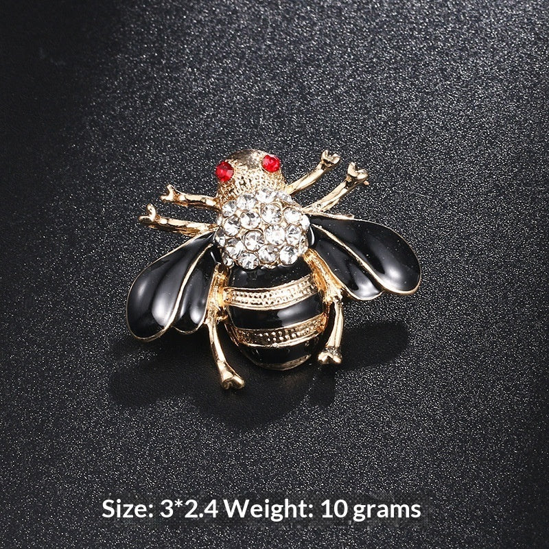 Cute Animal New Style Oil-Drop Bee Brooch