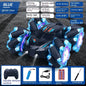 24G High-speed Wireless Remote Control Car Light Music Four-wheel Drive Double-sided Driving Flip Rotating Drift Car Stunt Car