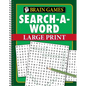 Brain Games - Search-A-Word - Large Print (96 Pages) - Spiral