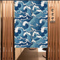 Household Bedroom Room Half Curtain Cotton Linen Fabric Door Curtain