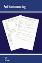 Pool Maintenance Log: Swimming Pool Owners Check List, Cleaning Information, Test Water Tracking, Book, Personal or Business/ Client, Pools Logbook, D - Paperback