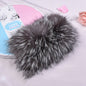 Fall Winter Stretch Wool Scarf With Headgear