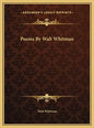 Poems By Walt Whitman - Hardcover