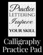 Calligraphy Practice Pad: Large Calligraphy Paper, 150 sheet pad, perfect calligraphy practice paper and workbook for lettering artists and beginners - Paperback