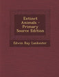 Extinct Animals - Paperback