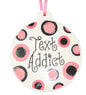 Glitter Plaque Ornament - Text Addict