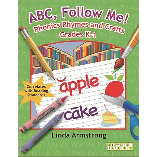 Abc, Follow Me! Phonics Rhymes and Crafts Grades K-1 - Paperback