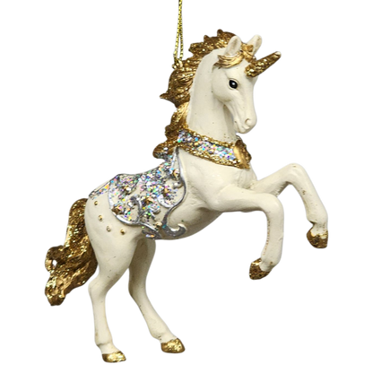 Celestial Unicorn Ornament - Approximately 5 Inches