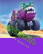 Cool Monster Trucks Coloring Book: For Kid's Ages 4 Years Old and up - Paperback