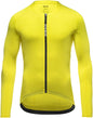 Gorewear Spinshift Long Sleeve Jersey - Neon Yellow Men's Small