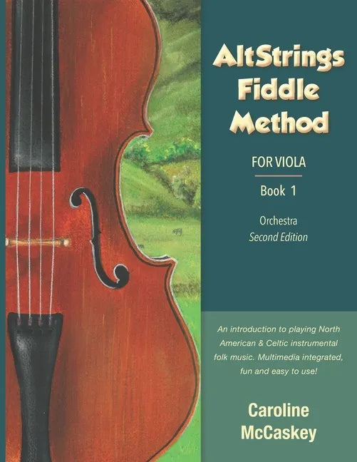 AltStrings Fiddle Method for Viola, Second Edition, Book 1 - Paperback