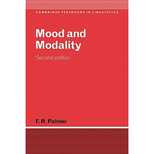 Mood and Modality - Paperback
