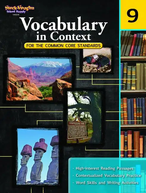 Vocabulary in Context for the Common Core Standards Reproducible Grade 9 - Paperback