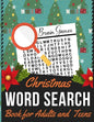 Christmas Word Search Book for Adults and Teens: Holiday themed word search puzzle book Puzzle Gift for Word Puzzle Lover Brain Exercise Game - Paperback