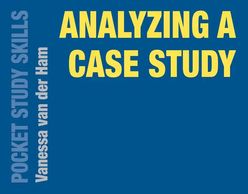 Analyzing a Case Study - Paperback