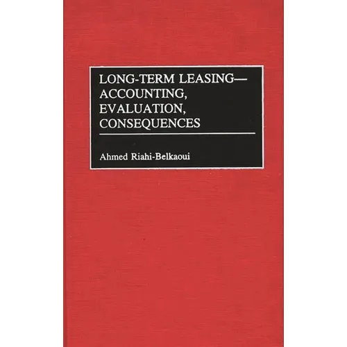 Long-Term Leasing -- Accounting, Evaluation, Consequences - Hardcover