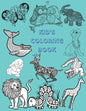 Kid's Coloring Book: JUMBO Nature Coloring Book for Kids. Exciting Photos of Animals and Plants with Colorable BUBBLE LETTERS - Paperback