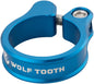 Wolf Tooth Seatpost Clamp - 34.9mm Bolt-On Blue
