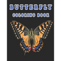 butterfly coloring book: Butterfly Coloring Book: Butterfly Coloring Book For Adults - Paperback