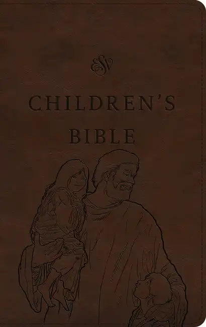 ESV Children's Bible (Trutone, Brown, Let the Children Come Design) - Imitation Leather