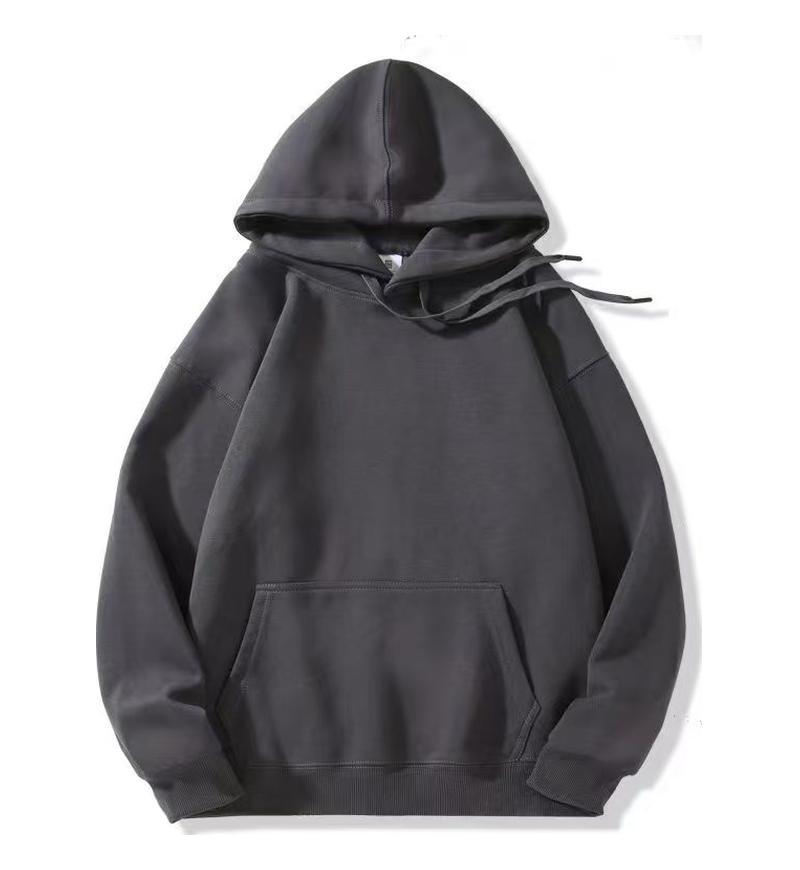 Loose-fitting Versatile Drawstring Casual Hooded Sweatshirt For Fall And Winter