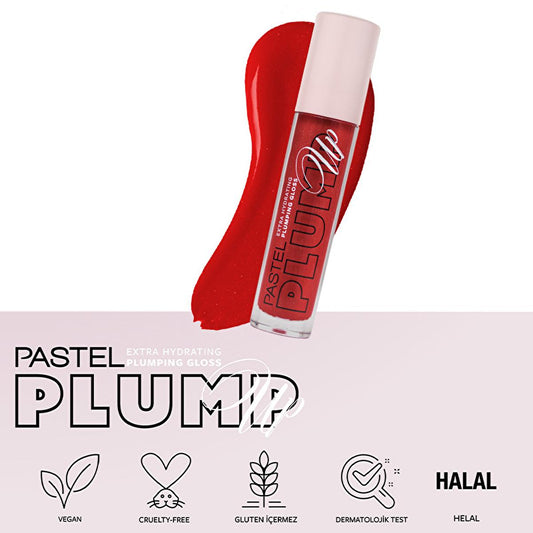 Pastel Profashion Hydrating Plumping Gloss 209 - Vegan, Cruelty-Free Lip Care