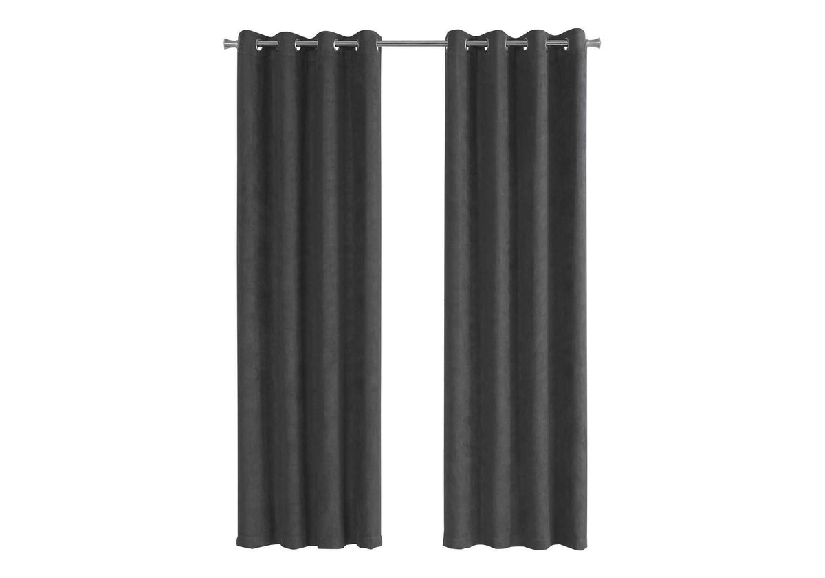 2 Pieces Set, Curtain Panel, Room Darkening, Grommet