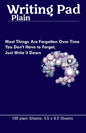 Writing Pad: Note Pad - Paperback