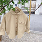 Girls Korean Style Autumn Embroidered Shirt