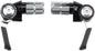 microSHIFT Bar End Shifter Set 8-Speed Road Double/Triple Shimano Compatible BLK