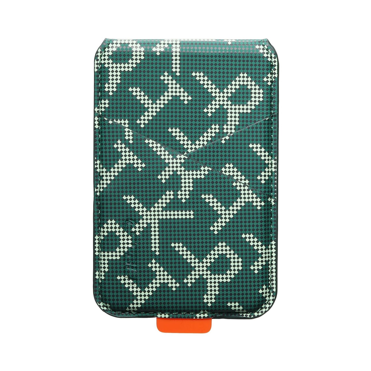 Unisex Portable ID Card Holder With Letter Patterns