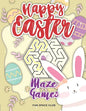 Happy Easter Maze Games: Maze Puzzles Activity Book for Kids 4-8 - Paperback