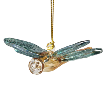 Egyptian Glass Dragon Fly - Green Wings