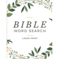 Bible Word Search Large Print: Words of Jesus One Puzzle per Page Word Find Book For Adults & Kids - Paperback