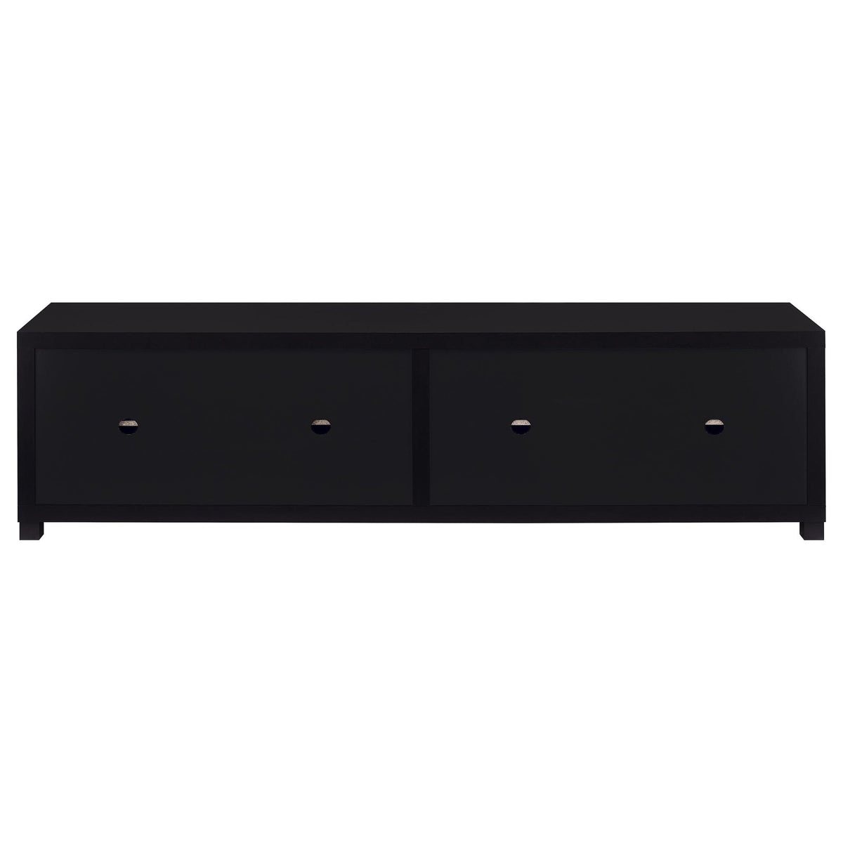 Sachin 4-door Engineered Wood 79-inch TV Stand Black