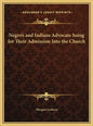 Negro's and Indians Advocate Suing for Their Admission Into the Church - Hardcover