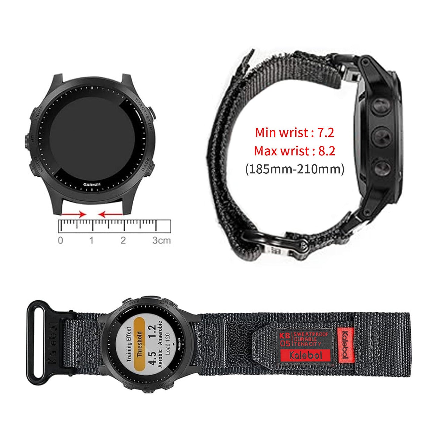 Suitable For Jiaming Nylon Canvas Wrist Strap