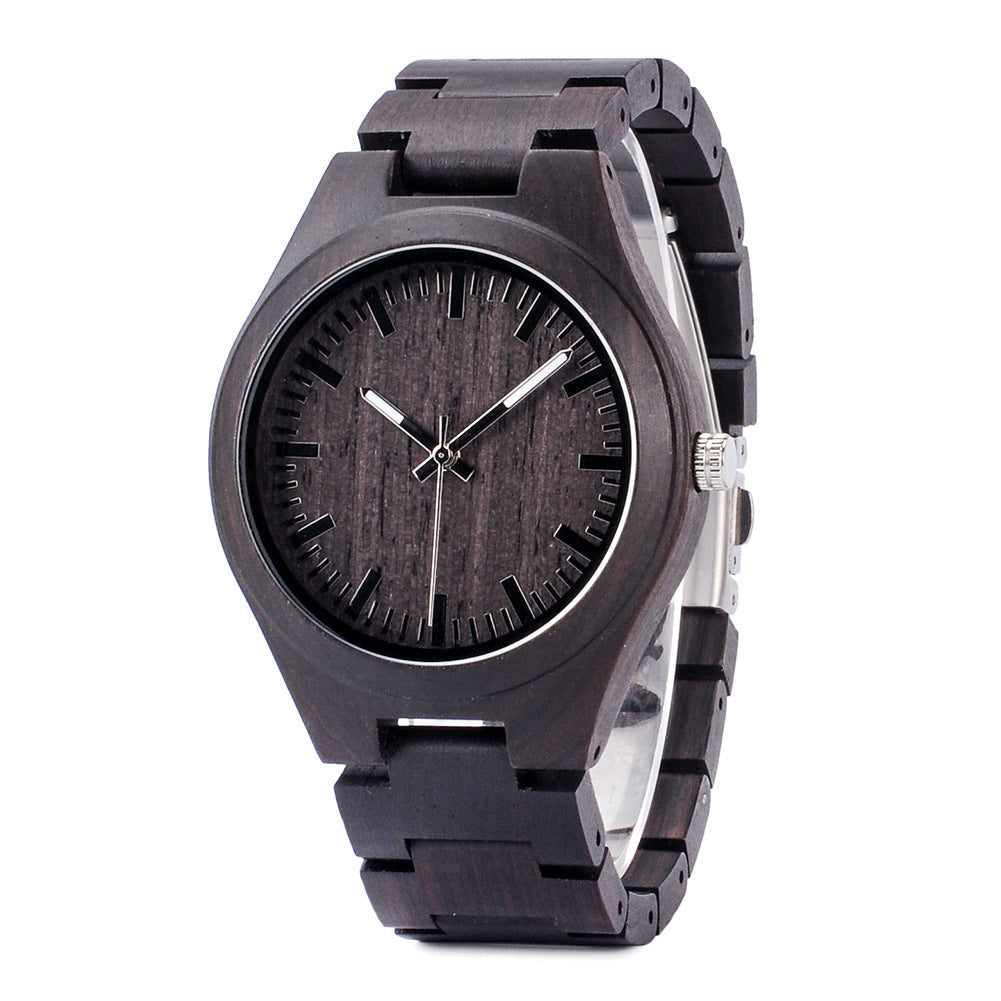 Simple Wooden Watch As A Birthday Gift For Students