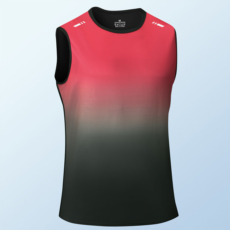 Sleeveless T-shirt Ideal For Outdoor Running Fitness And Basketball