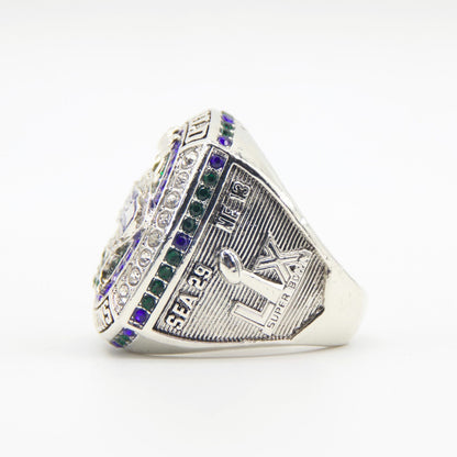 New 2025 Seahawks Championship Ring – Super Bowl 60 Fan Replica Ring