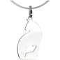 Feline Instincts Sterling Necklace