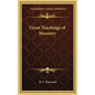 Great Teachings of Masonry - Hardcover