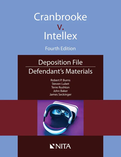 Cranbrooke V. Intellex: Defendant's Materials - Paperback