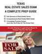 Texas Real Estate Exam A Complete Prep Guide: Principles, Concepts And 4 Practice Tests - Paperback